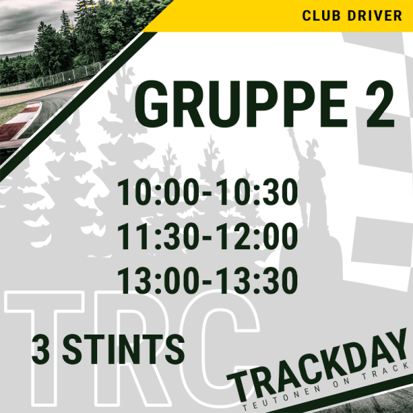 Gruppe 2 (Club Driver) am 22.07.2023