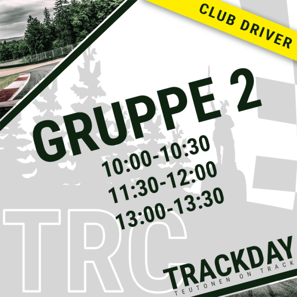 Gruppe 2 (Club Driver) am 30.07.2022